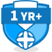 Veteran medal, 1 year plus
